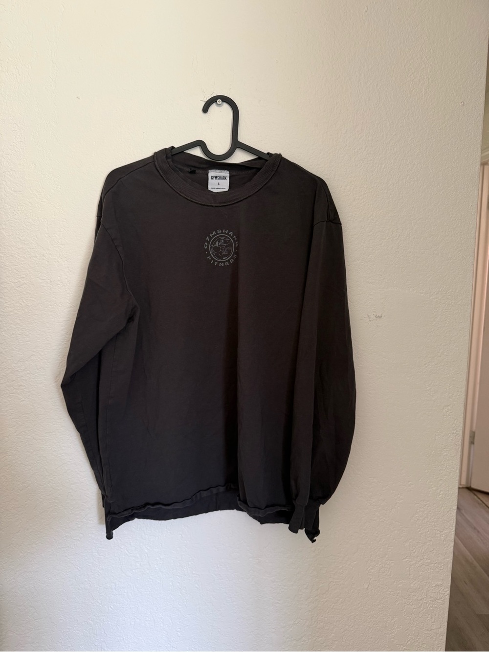 Gymshark Black Crewneck Sweatshirt